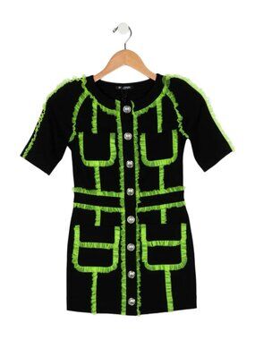 Balmain  Ruffle Embellished Dress